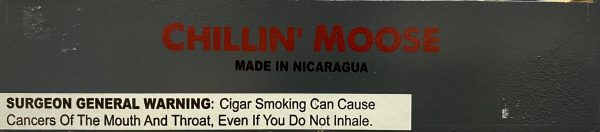 Chillin' Moose Robusto