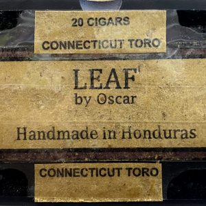 Leaf by Oscar Honduras Connecticut Toro