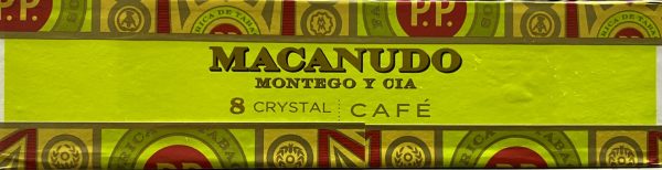 Macanudo Cafe Crystal
