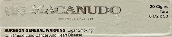 Macanudo Toro