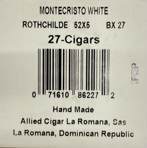 Montecristo White Series Rothchilde - Image 2