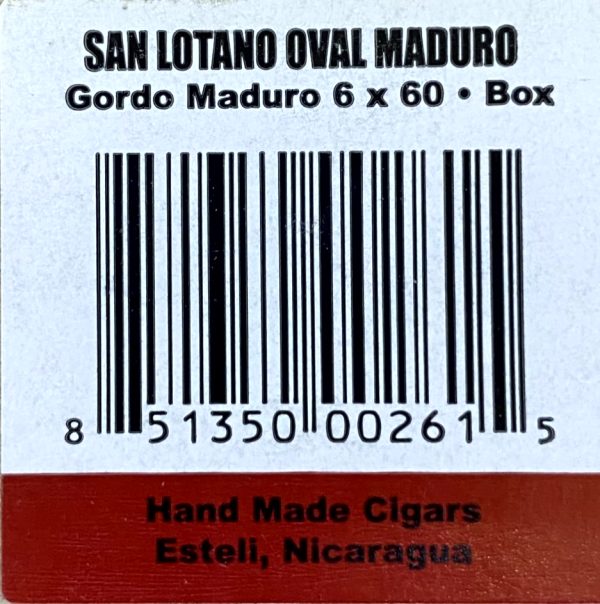 San Lotano Oval Maduro - Image 2
