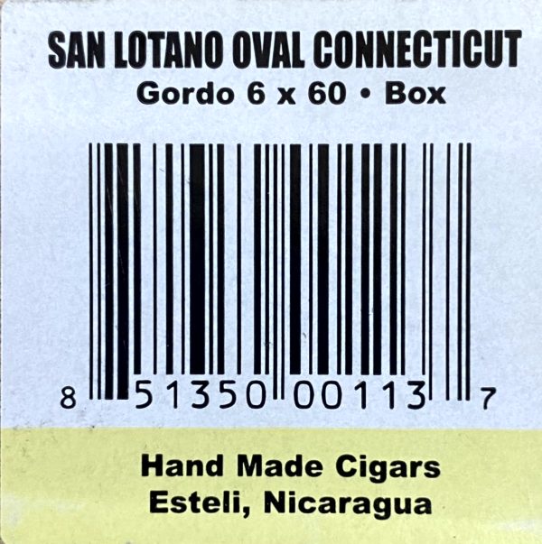 San Lotano Oval Connecticut Gordo - Image 2