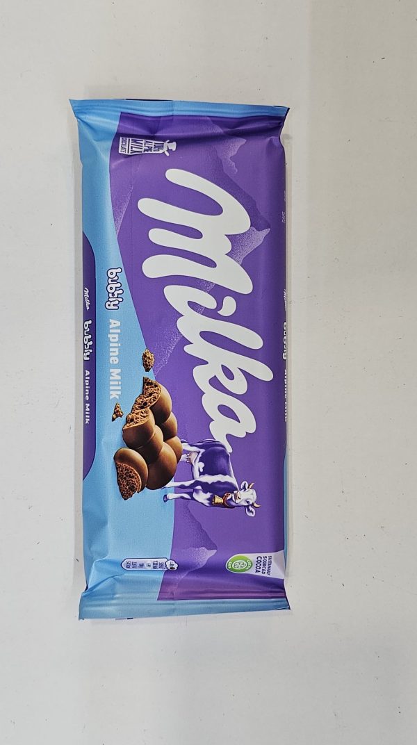 Milka Bubbly Alpine Milk
