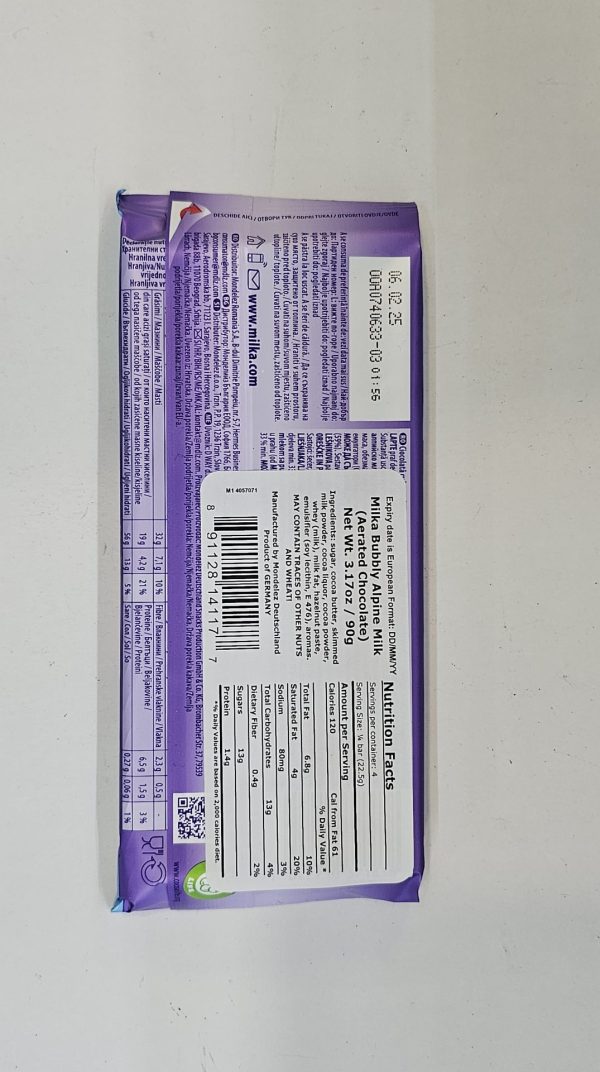 Milka Bubbly Alpine Milk - Image 3