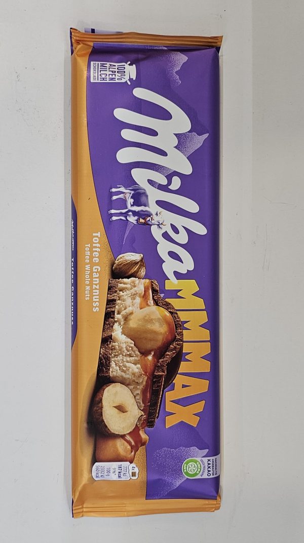 Milka MMMAX Toffee Ganzunus Whole Nuts