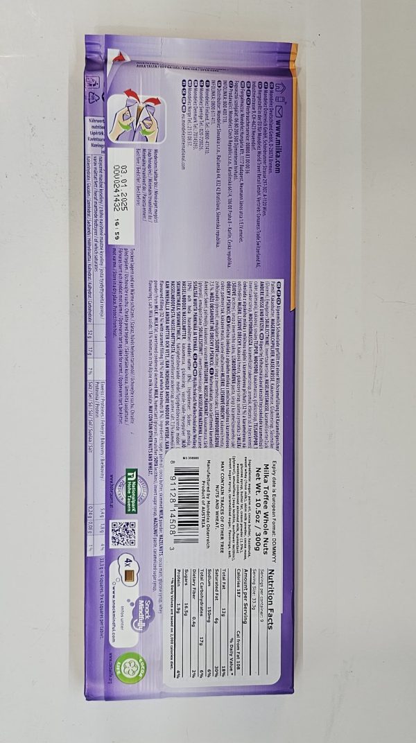 Milka MMMAX Toffee Ganzunus Whole Nuts - Image 3