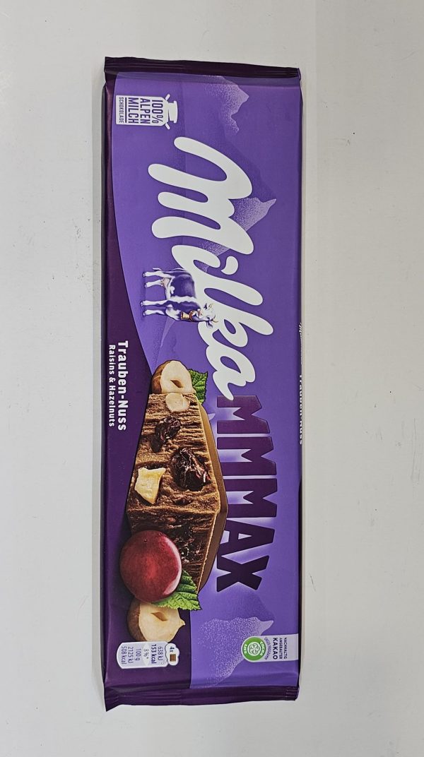 Milka MMMAX Trauben-Nuts Hazelnuts And Raisins 270g