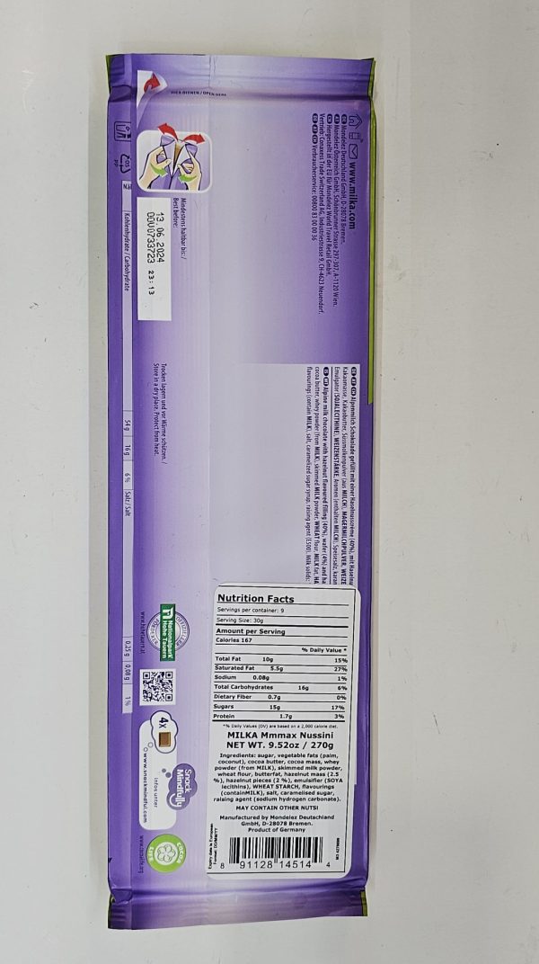 Milka MMMAX Nussini 270g - Image 3