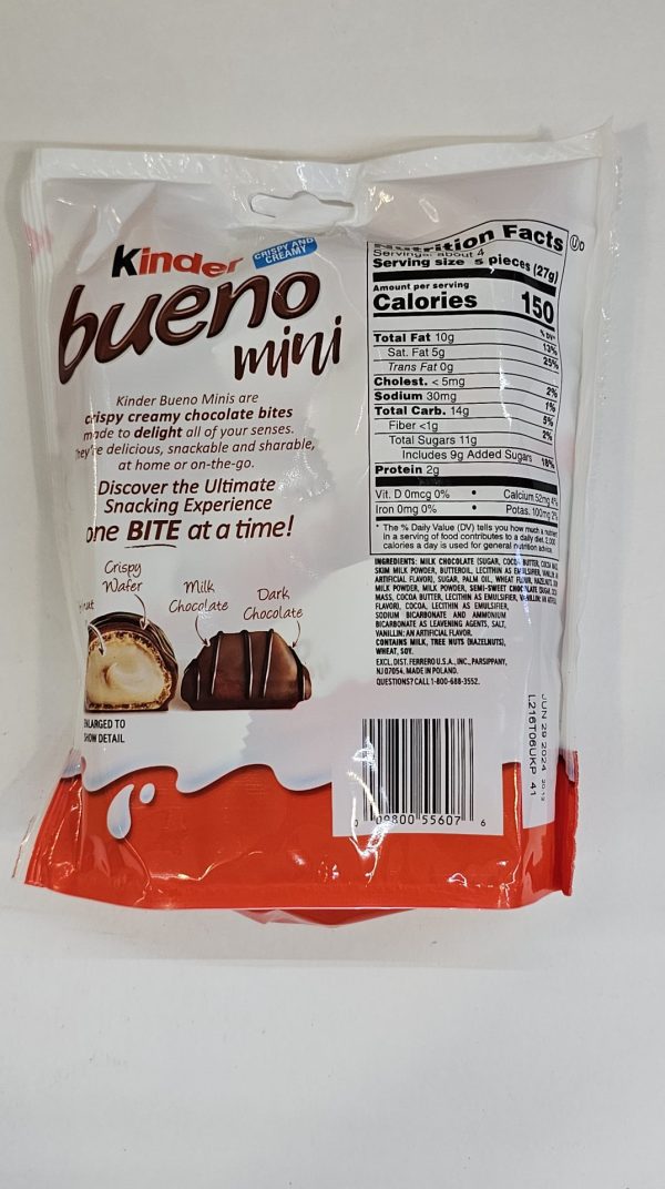 Kinder Kinder Bueno Mini, Individually Wrapped Chocolates - Image 3