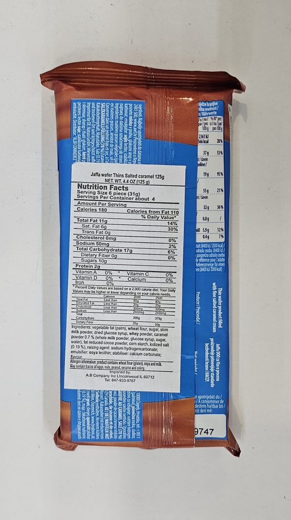 Jaffa Crvenka, Wafer Thins Salted Caramel - Image 3