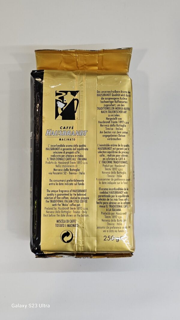 Caffe Hausbrandt Macinato Ground Coffee 250g - Image 2