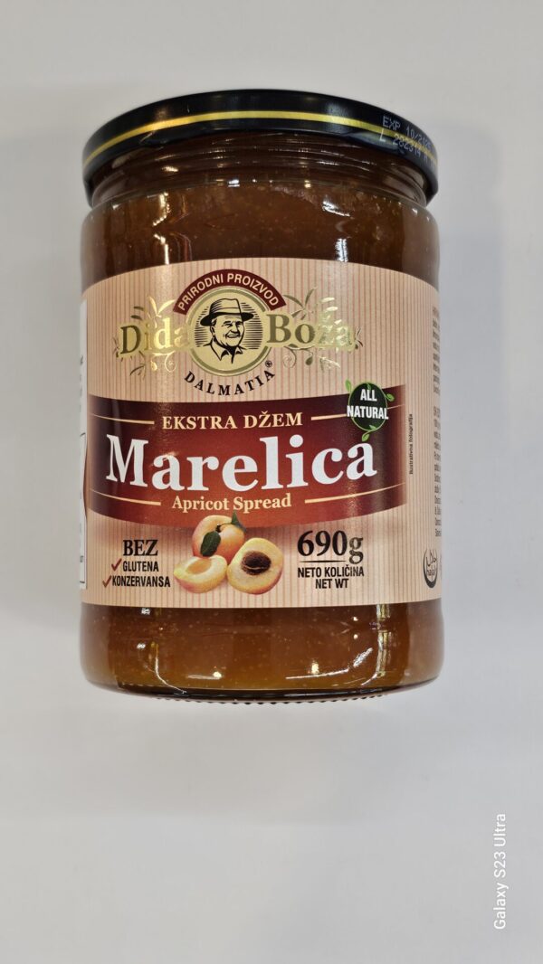 Dida Boza Ekstra Dzem Marelica Apricot Spread 690g