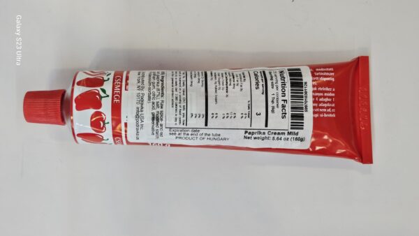 Univer Csemege Piros Arany Paprika Cream Mild 160g - Image 3