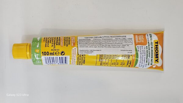 Thomy Delikatess Mayonnaise Freilandeiern 100ml - Image 3