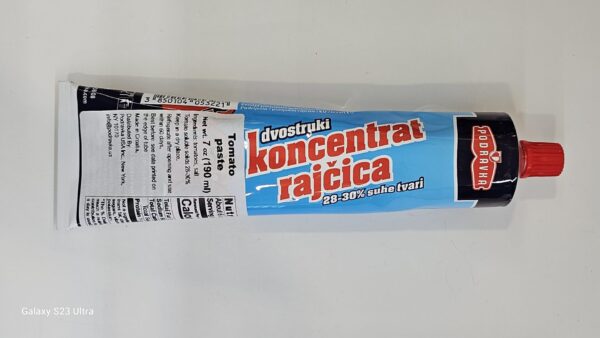 Podravka Dvostruki Tomato Paste 190ml - Image 3