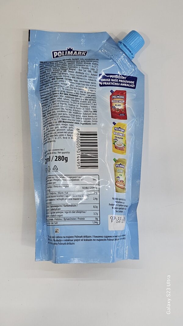 Polimark Light Mayo 280g - Image 3