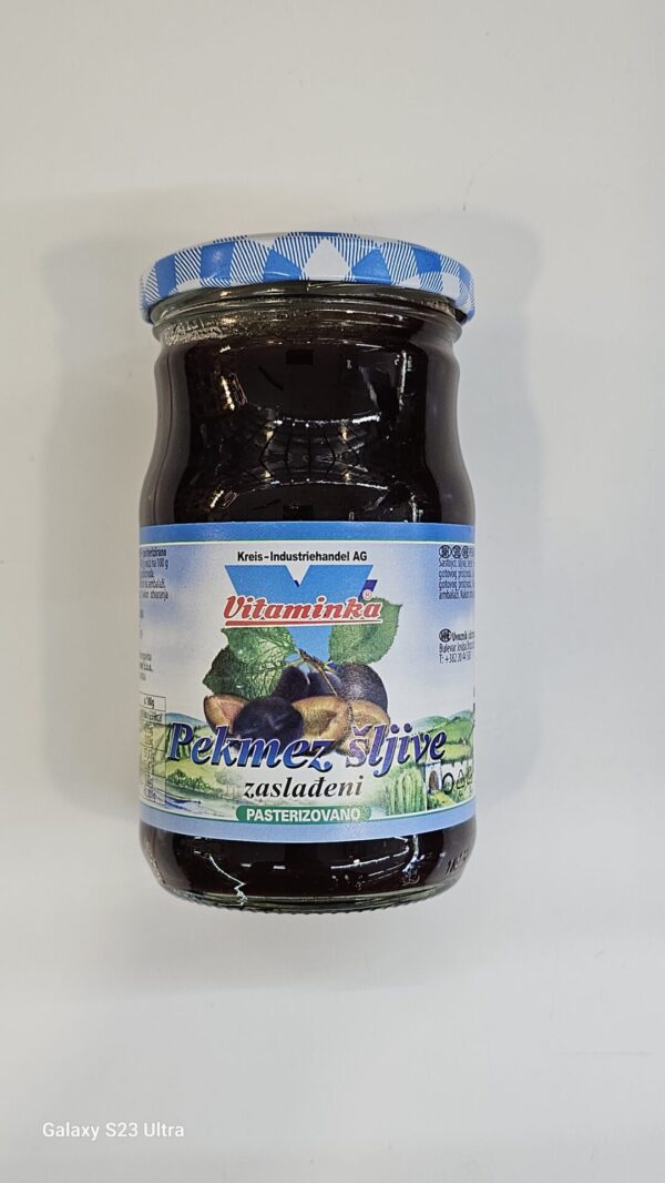 Vitaminka Pekmez Sljive Zasladeni Pasterizovano