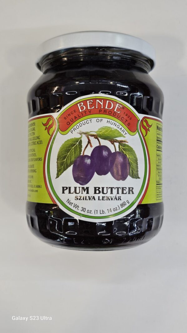 Plum Butter Szilva Lekvar 860g