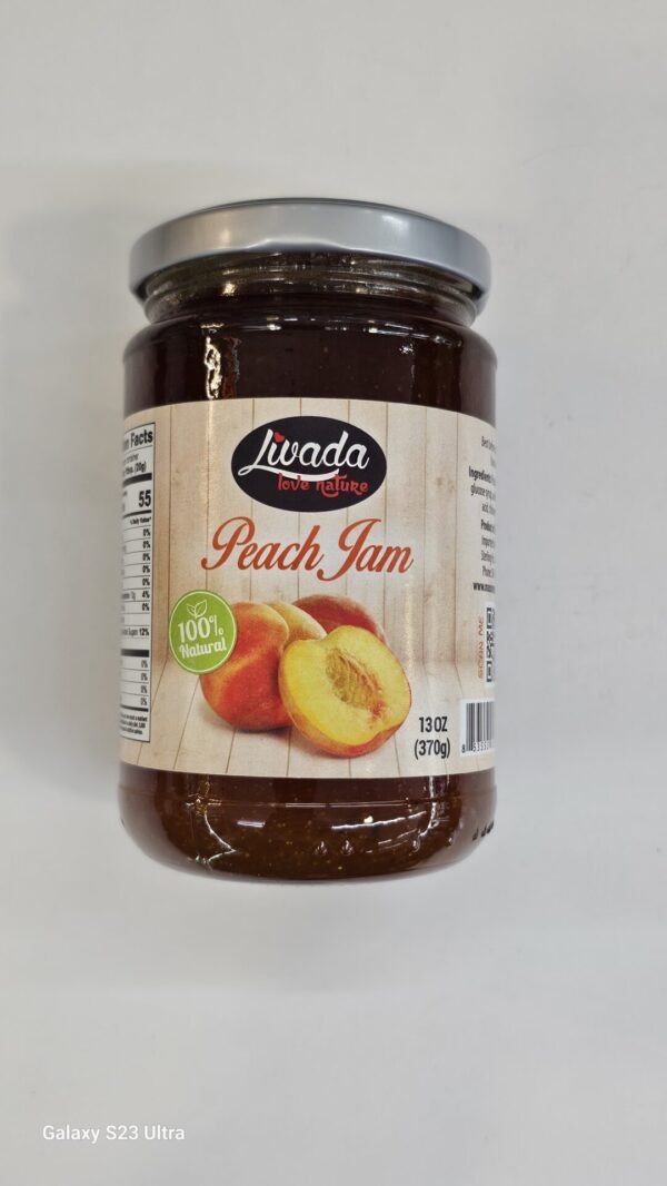 Livada Peach Jam 370g