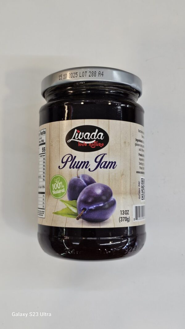 Livada Plum Jam 370g
