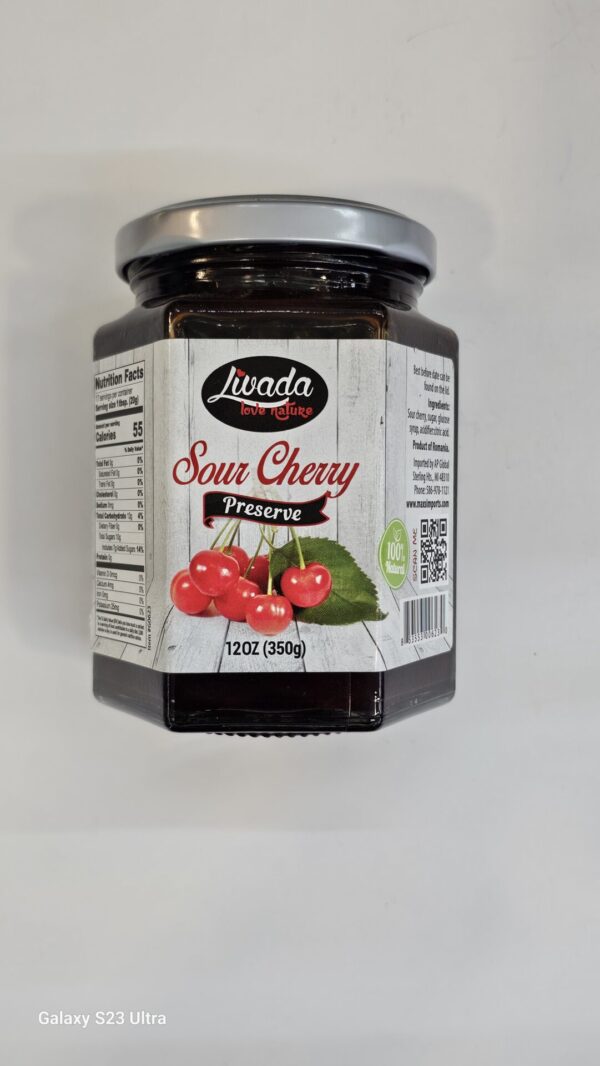 Livada Sour Cherry Preserve 350g