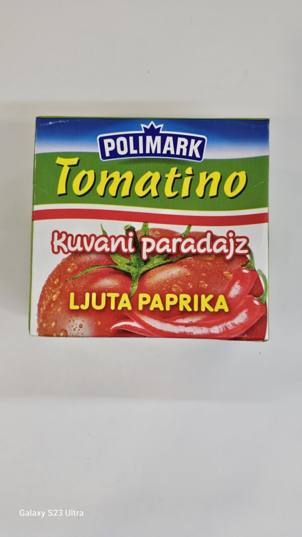 Polimark Tomatino Kuvani  Paradajz Ljuta Paprika 500ml