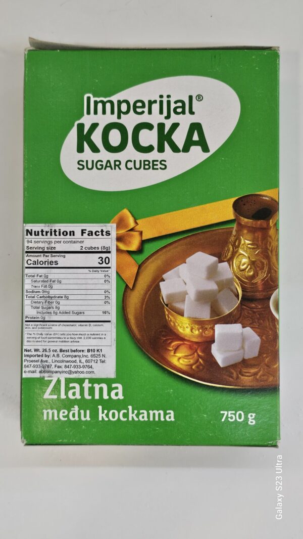 Imperijal Kocka Sugar Cubes 750g - Image 3