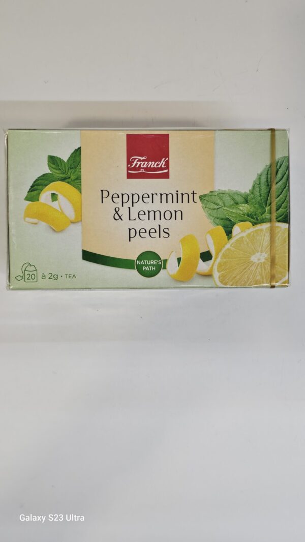 Franck Peppermint & Lemon Peels Tea