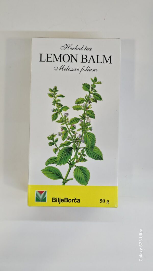 Herbal Tea Lemon Balm Melissae Folium 50g