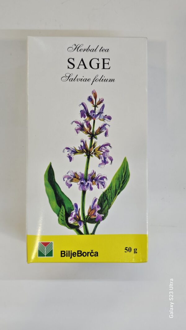 Herbal Tea Sage Salviae Folium 50g