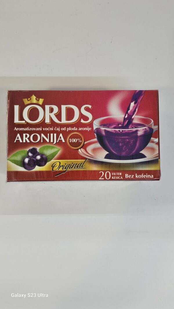 Lords Aronija 100% Original 20 Filter Bags