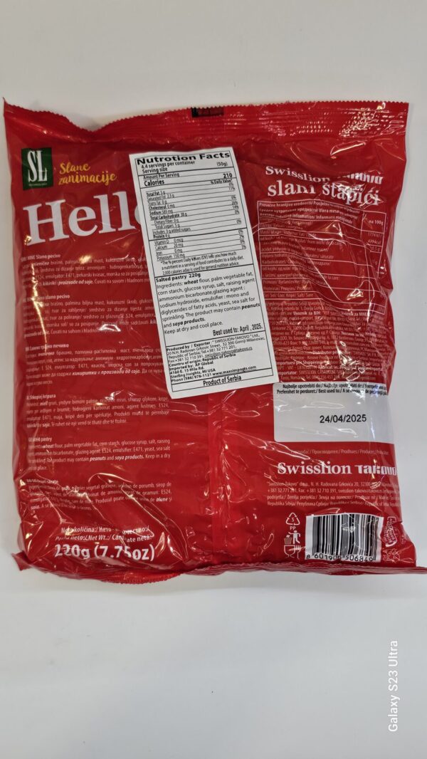 Hello Posno Salted Sticks 220g - Image 3