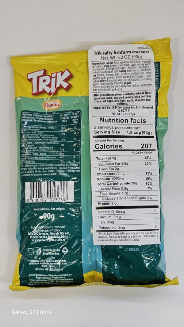 Trik Salty Fishform Crackers 90g - Image 3