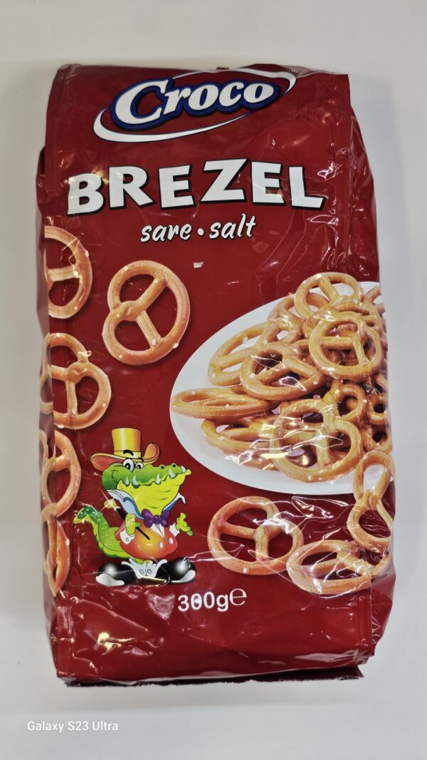 Croco Brezel Sare-Salted Bretzels 300g