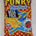 Funky Chips Snack With Ketchup Flavour Sticks 95g