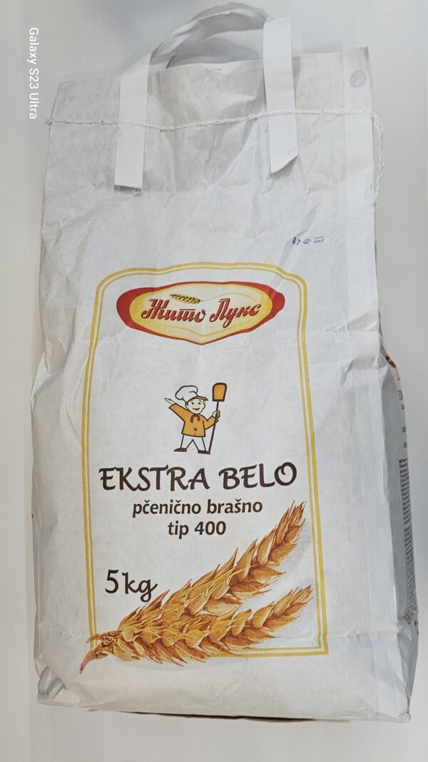 Ekstra Belo Pcenicno Brasno Tip 400 (5kg)
