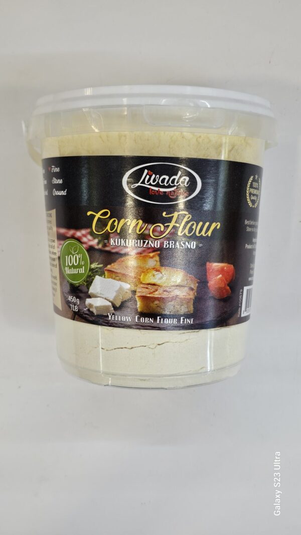 Livada Yellow Corn Flour Kukuruzno Brasno 450g
