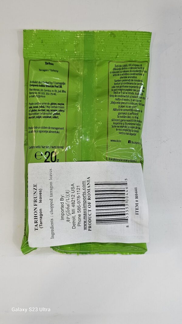 Livada Tarhon Tarragon Leaves 20g - Image 3