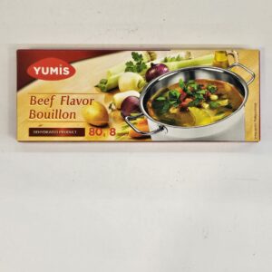 Yumis Beef Flavor Bouillon 80g