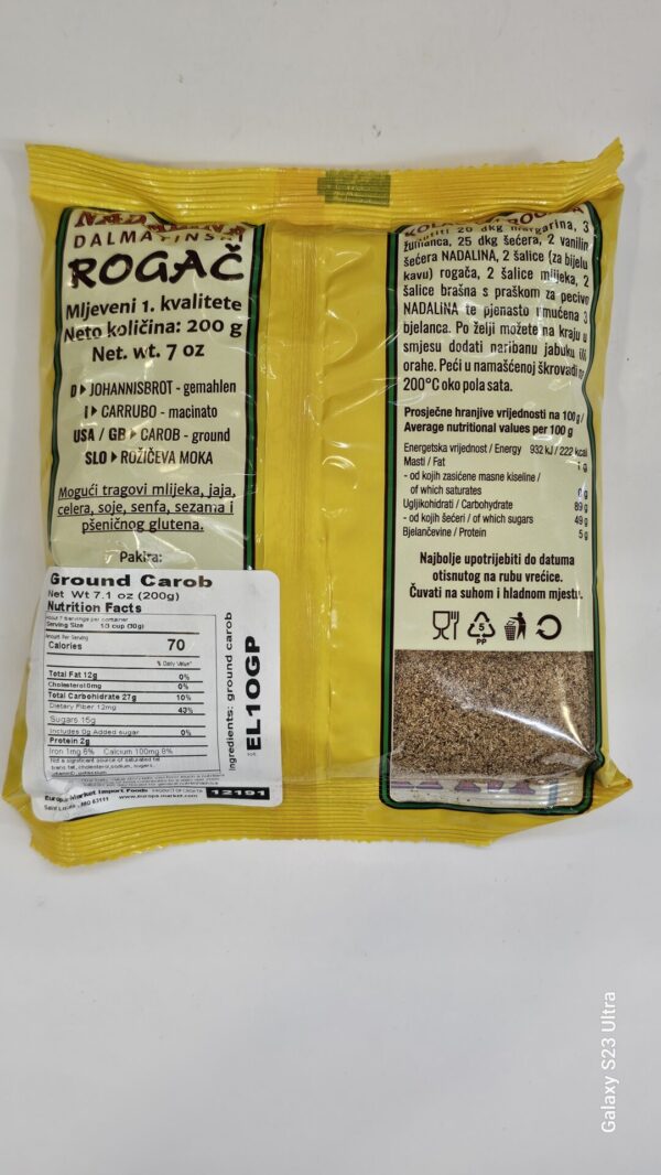 Dalmatinski Rogac Ground Carob 200g - Image 3
