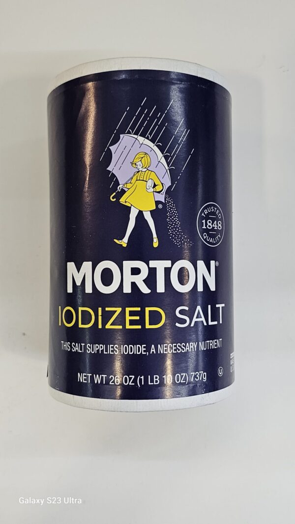 Morton Iodized Salt 737g