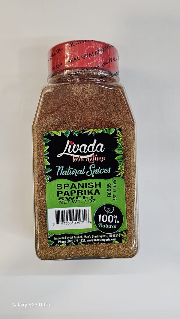 Livada Natural Spices Spanish Paprika Sweet 7 OZ