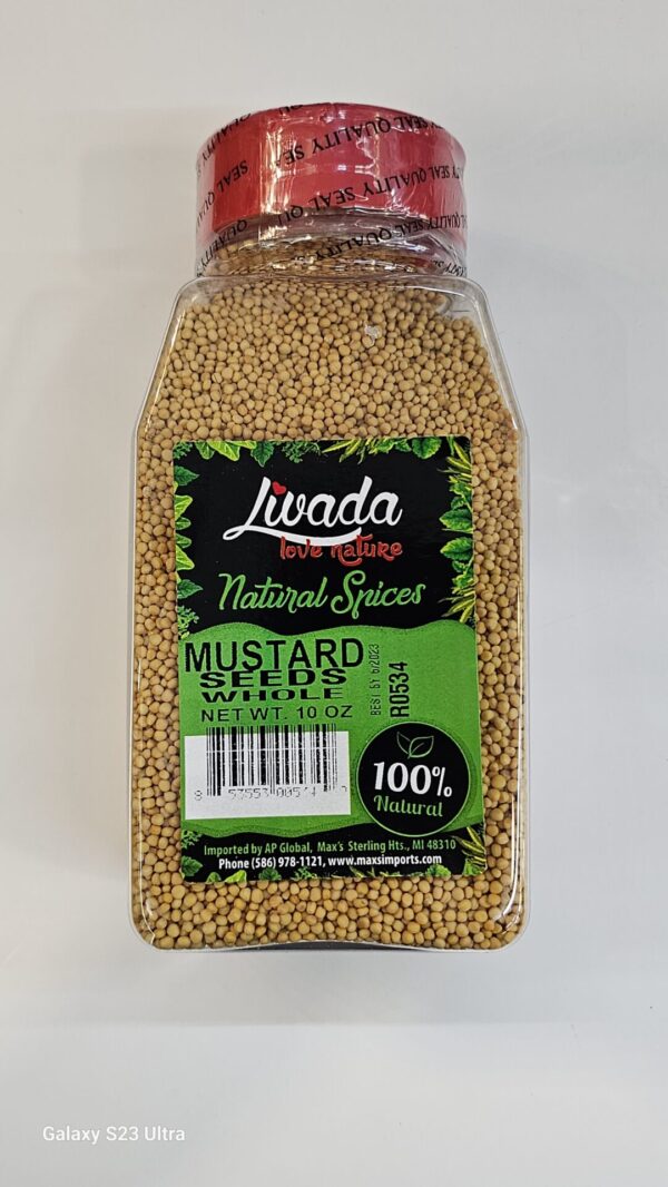 Likvada Mustard Seeds Whole 10oz
