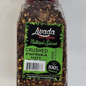 Livada Natural Spices Crushed Paprika Hot 5oz