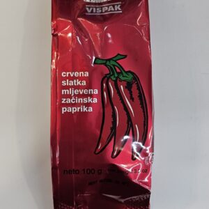 Vispak Crvena Slatka Mljevena Zacinska Paprika 100g