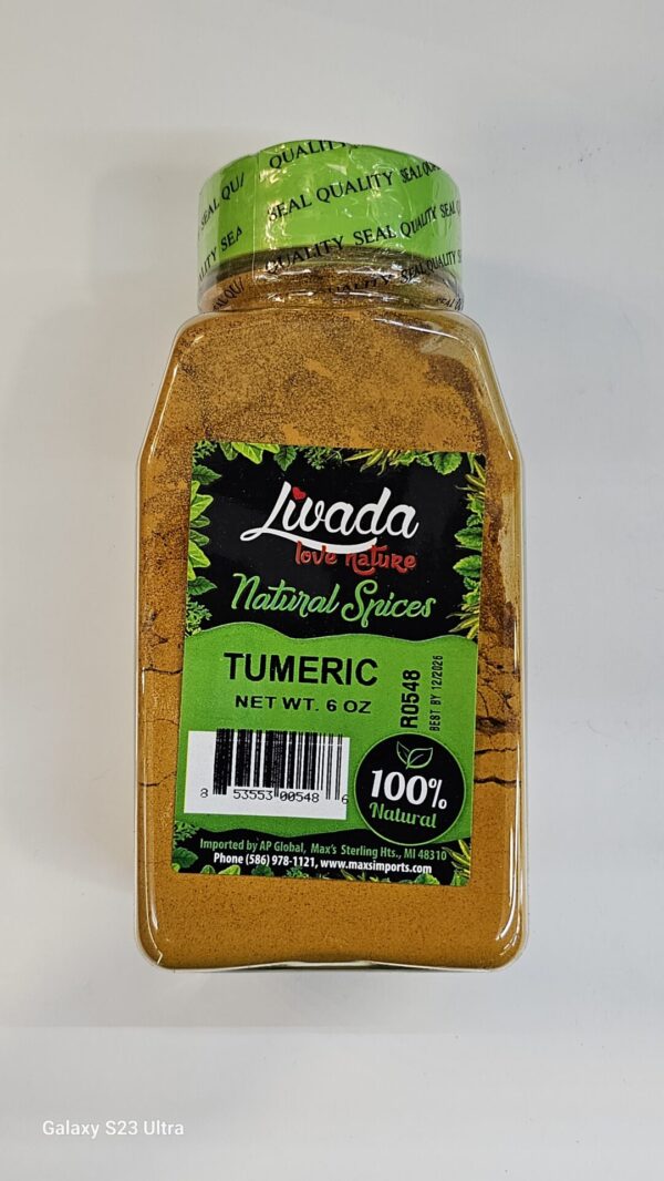 Livada Natural Spices Tumeric 6oz