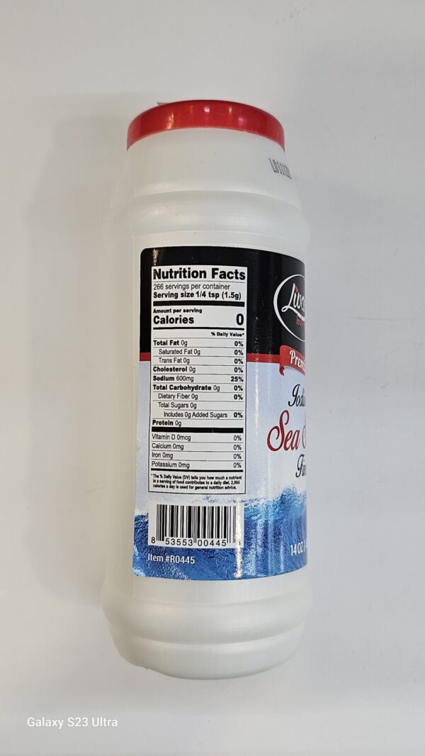 Livada Premium Iodized Premium Sea Salt Fine 400g - Image 3