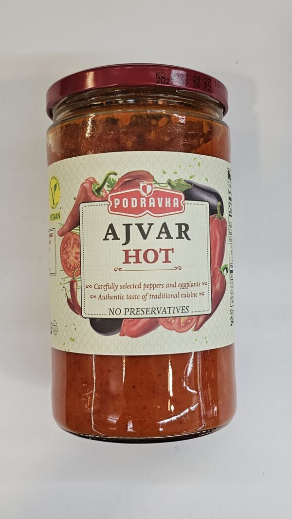Podravka Ajvar Hot No Preservatives