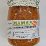 Mama's Hot Roasted Pepper Spread  Homestyle Ajvar 19oz